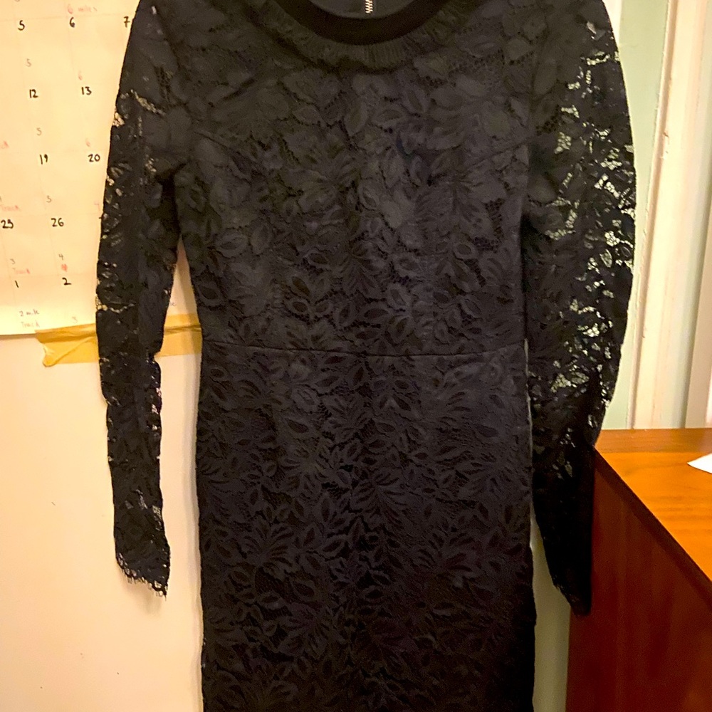 Marc Jacobs NWT short long sleeved black dress